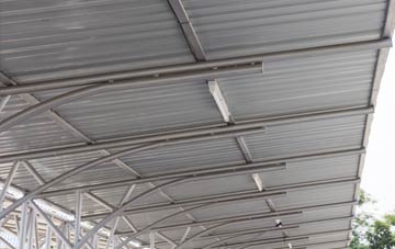 installing Laughern Hill metal roofing